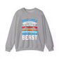Drop Like a Butterfly, Block Like a Beast Hockey Crewneck Sweatshirt