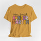 Personalized Colorful Kindergarten Teacher Graphic Tee