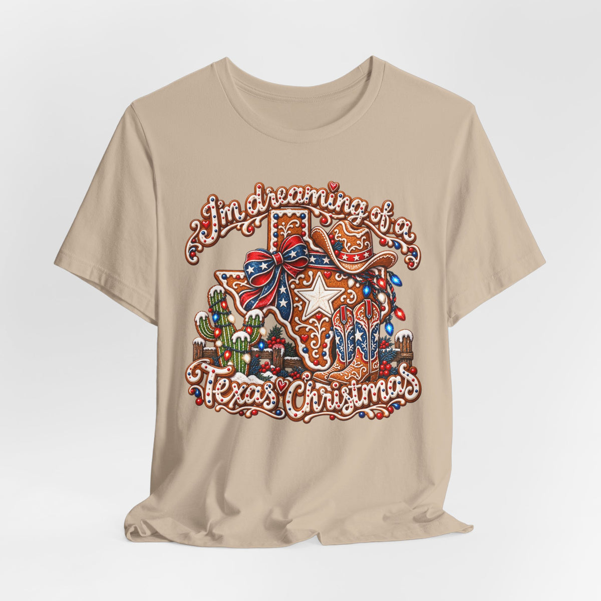 I’m Dreaming of a Texas Christmas - Country Christmas Graphic Tee