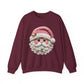 Knit Santa Christmas Crewneck Sweatshirt