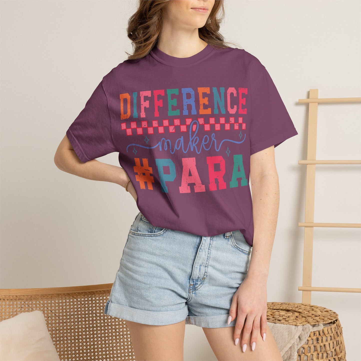 Difference Maker Para T-Shirt — Paraeducator Appreciation Tee