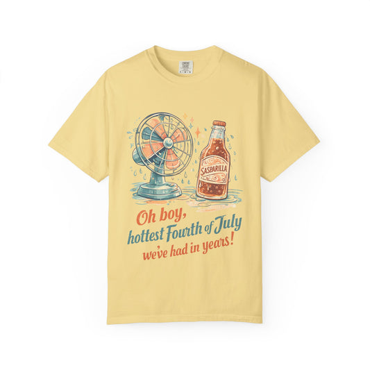 Progress Vintage Tee — "Oh boy, hottest Fourth of July we've had in years!"