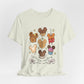 Snack Character T-Shirt — “Just Here for the Snacks” Graphic Tee