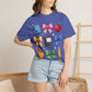 Back-to-School Cute School Supplies Doodles Graphic Tee