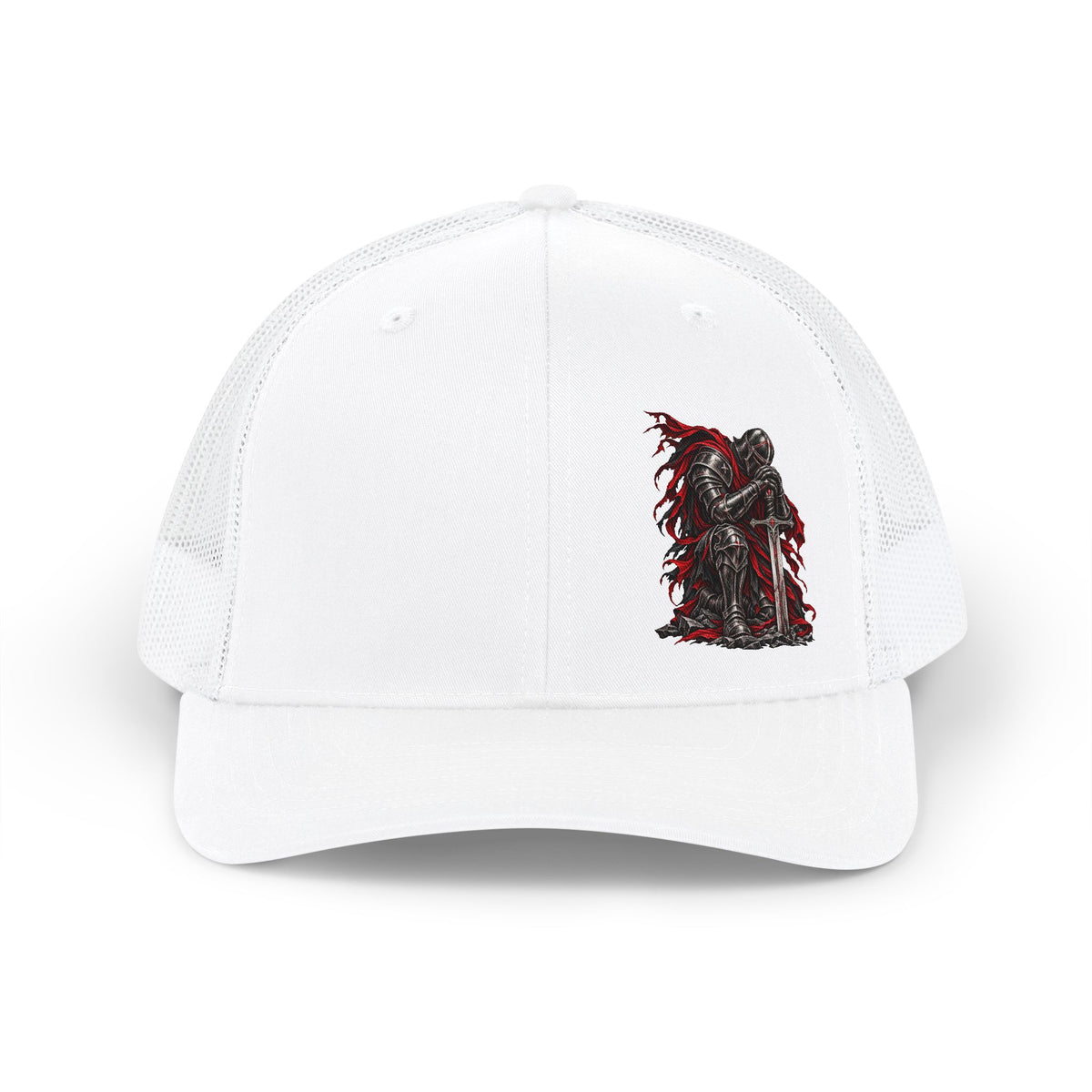Against Flesh & Blood - Ephesians 6:12 Trucker Cap