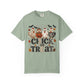 Faux Quilted Halloween Chick or Treat T‑Shirt