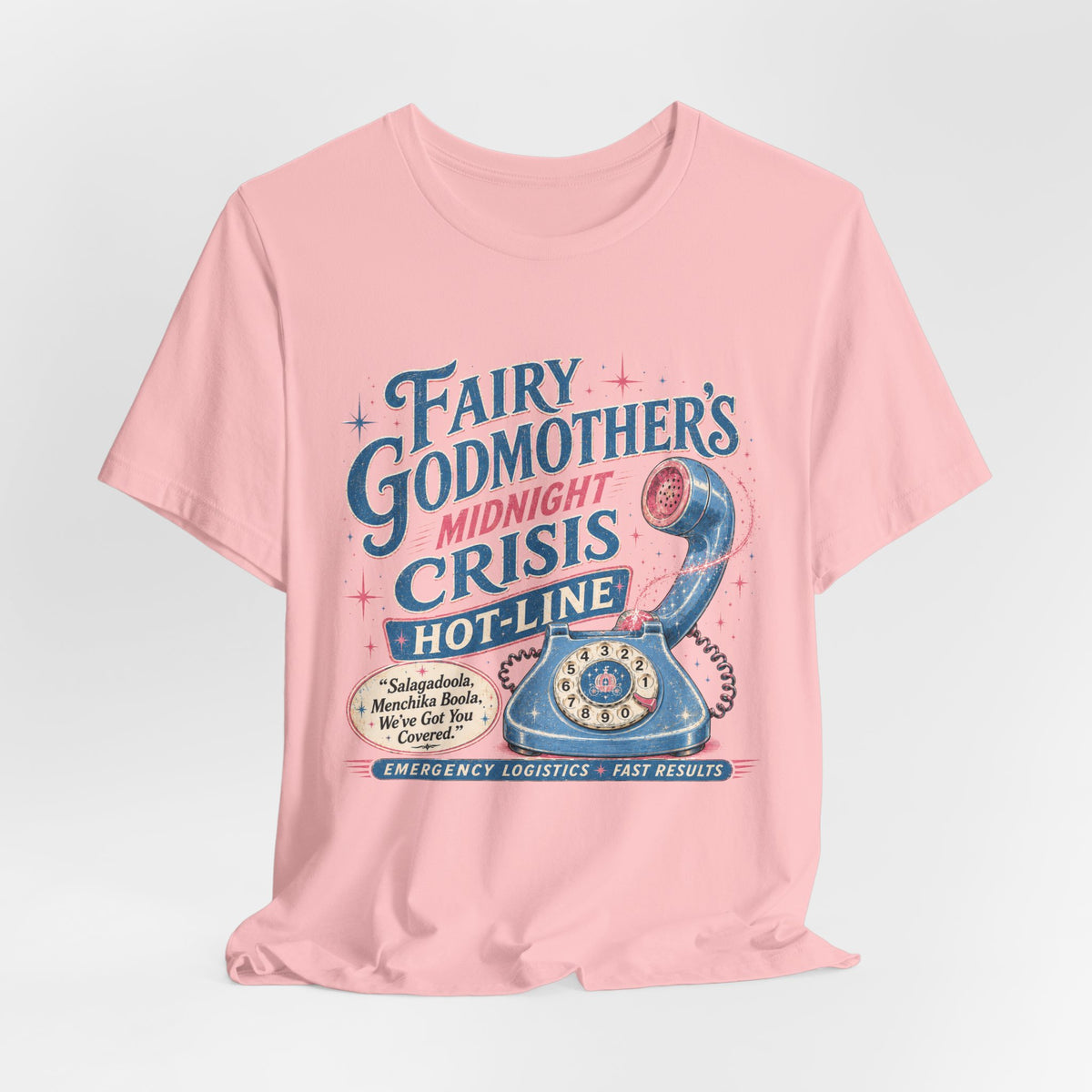 Fairy Godmother’s Midnight Crisis Hotline Tee