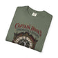 Captain Hook's Timepieces & Repairs Vintage Clock T-Shirt — Nautical Steampunk Repair Shop Tee
