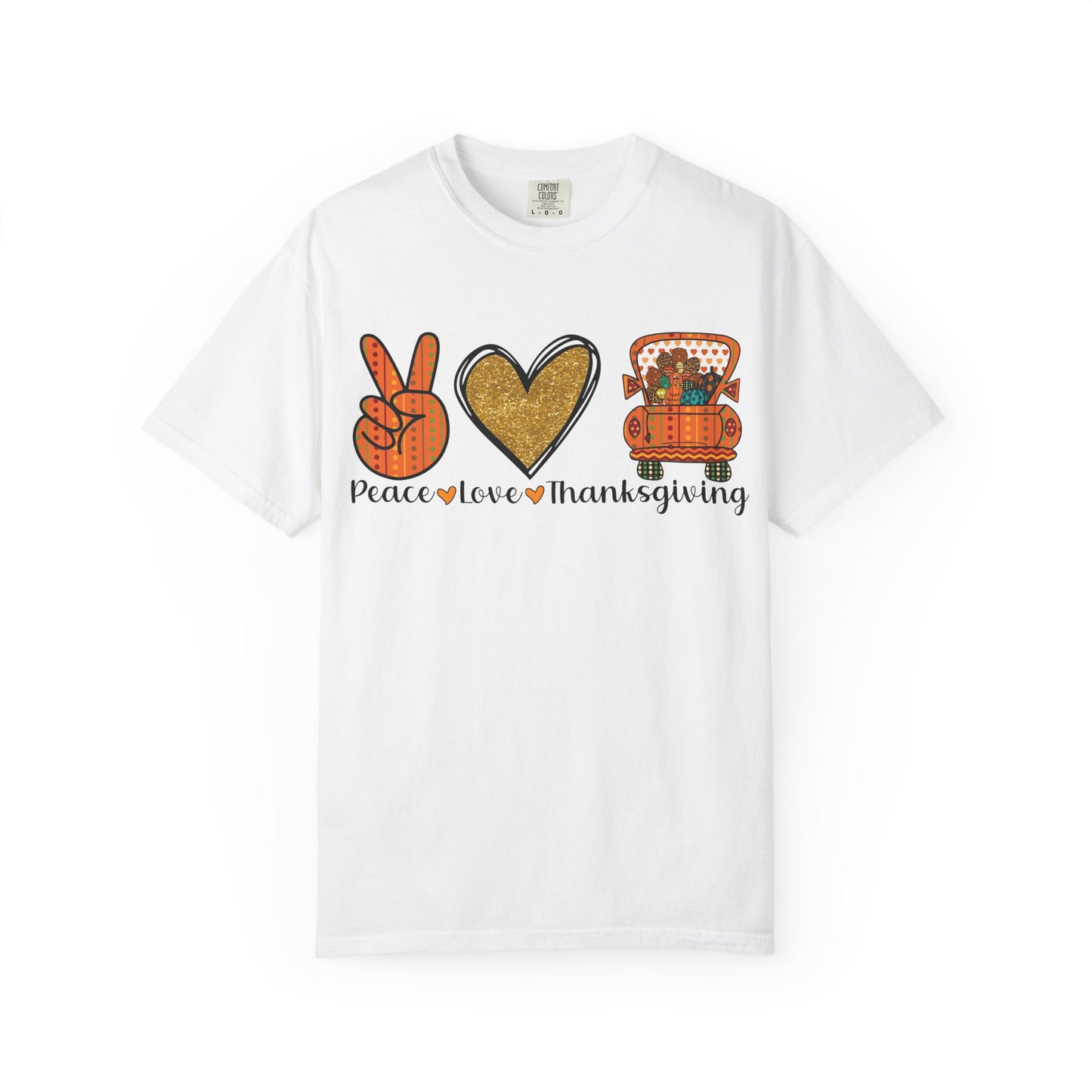 Peace, Love, Thanksgiving Graphic Tee