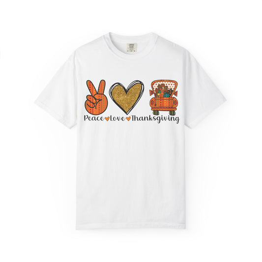 Peace, Love, Thanksgiving Graphic Tee