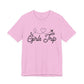 Girls Trip T-Shirt — Cute Plane Heart Graphic Tee for Bachelorette & Vacation