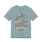 New Orleans Girl Trip 2026 T-Shirt — Mardi Gras Masks Bachelorette Tee