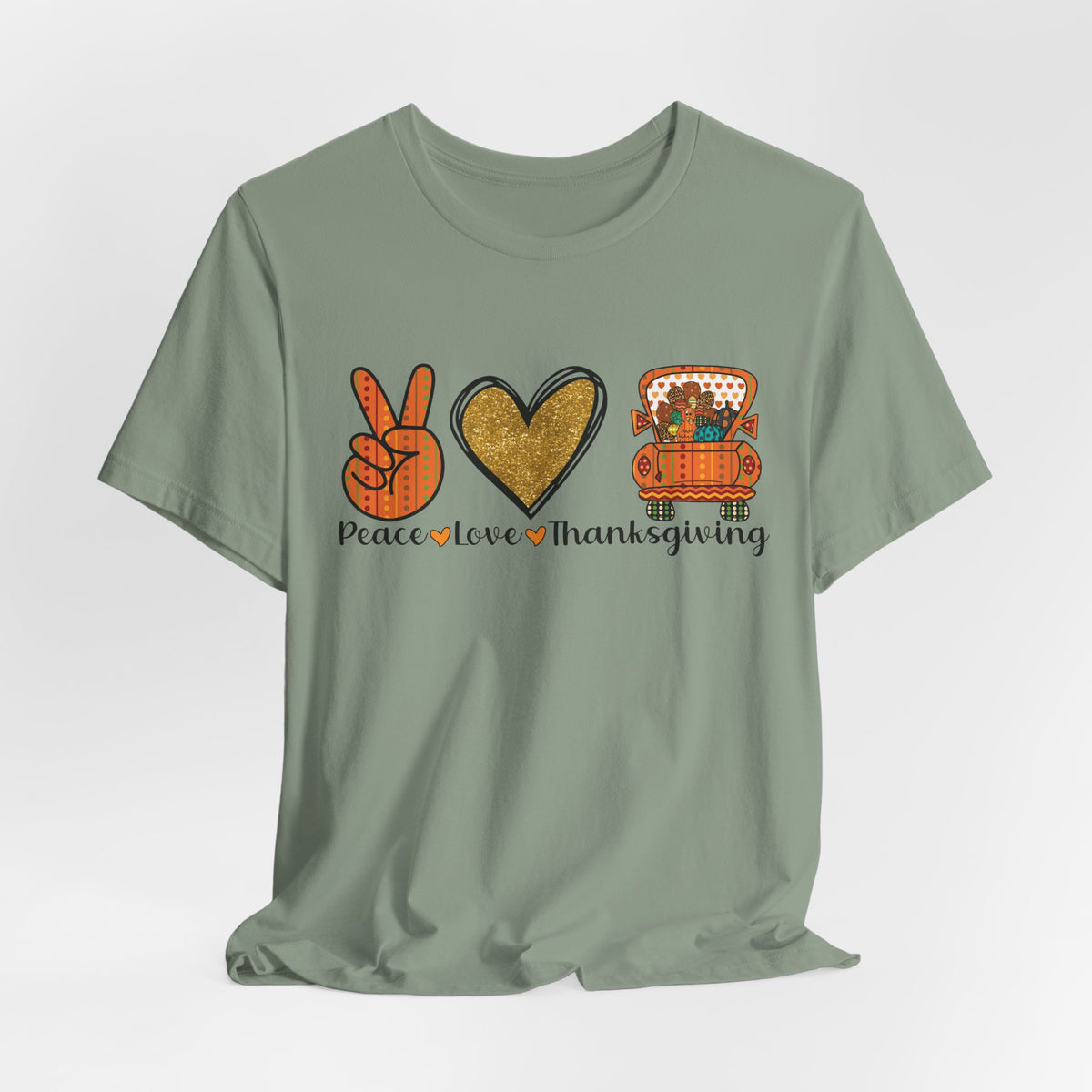 Peace, Love, Thanksgiving Graphic Tee