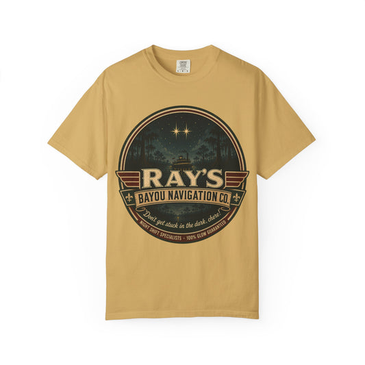 Ray’s Bayou Navigation Co. T-Shirt — Vintage Cajun Bayou Graphic Tee