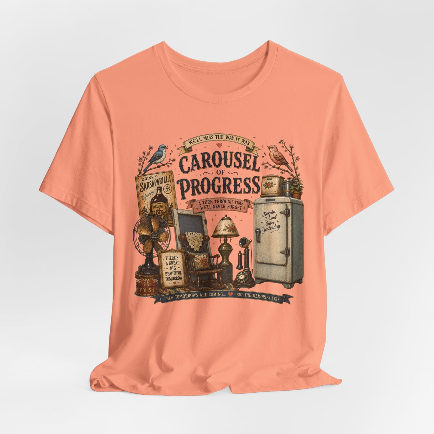 Carousel of Progress Farewell Vintage Graphic Tee
