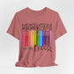 Rainbow Flair Pen School Staff Tee - Paraprofessional With Flair