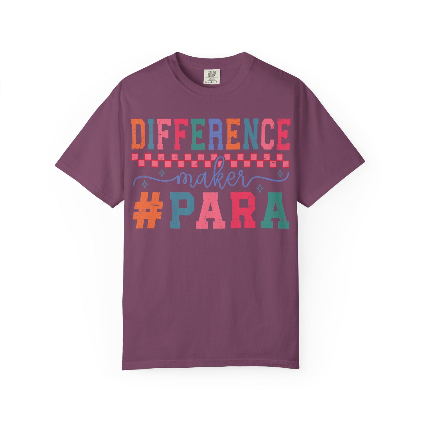 Difference Maker Para T-Shirt — Paraeducator Appreciation Tee