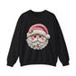 Knit Santa Christmas Crewneck Sweatshirt
