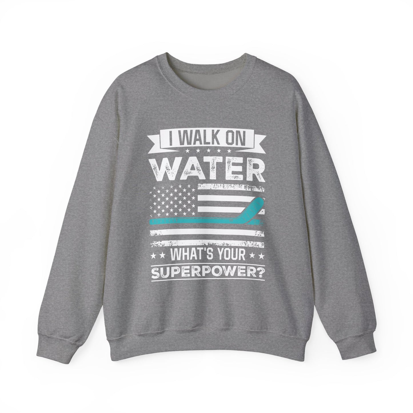 I Walk On Water Crewneck Sweatshirt