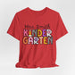 Personalized Colorful Kindergarten Teacher Graphic Tee