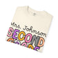 Personalized Second Grade Teacher T-Shirt