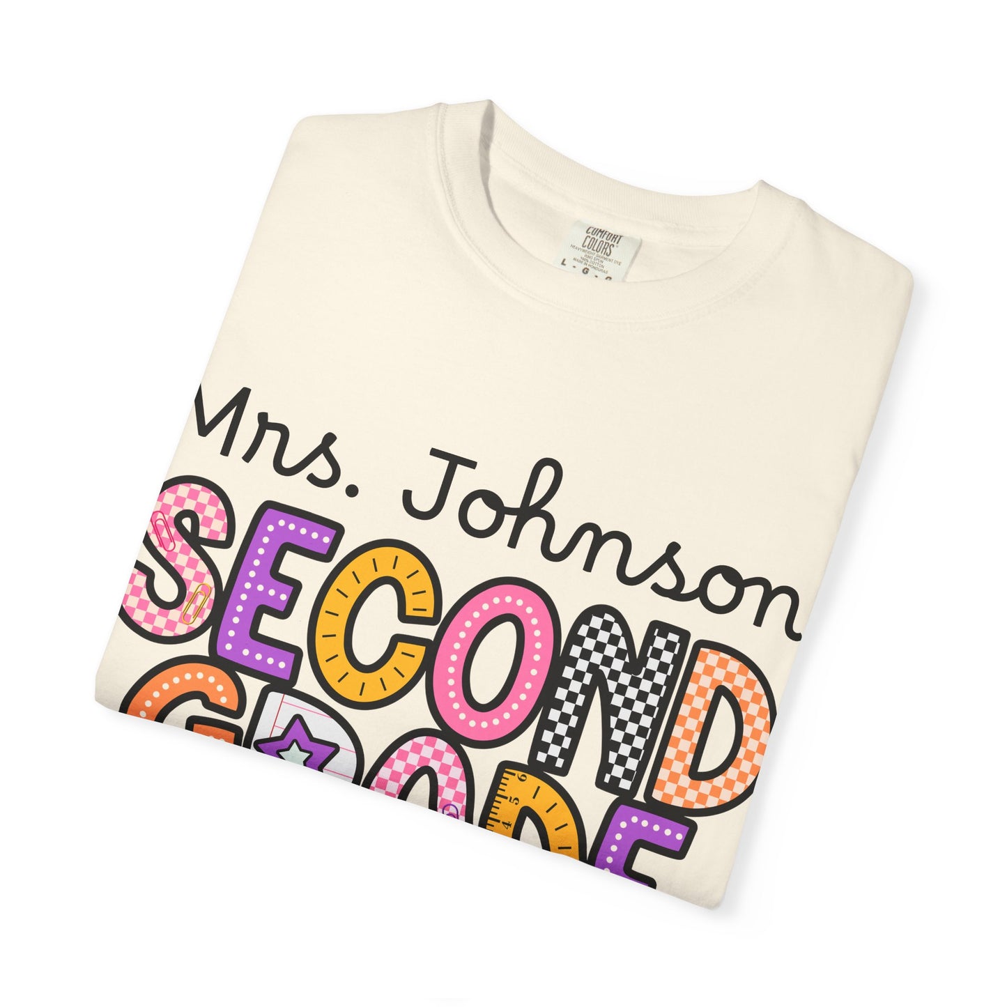 Personalized Second Grade Teacher T-Shirt