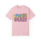 Pre-K Rules T-Shirt, Fun Preschool Shirt, Unisex Garment-Dyed Tee, Back to School Top, Teacher Gift