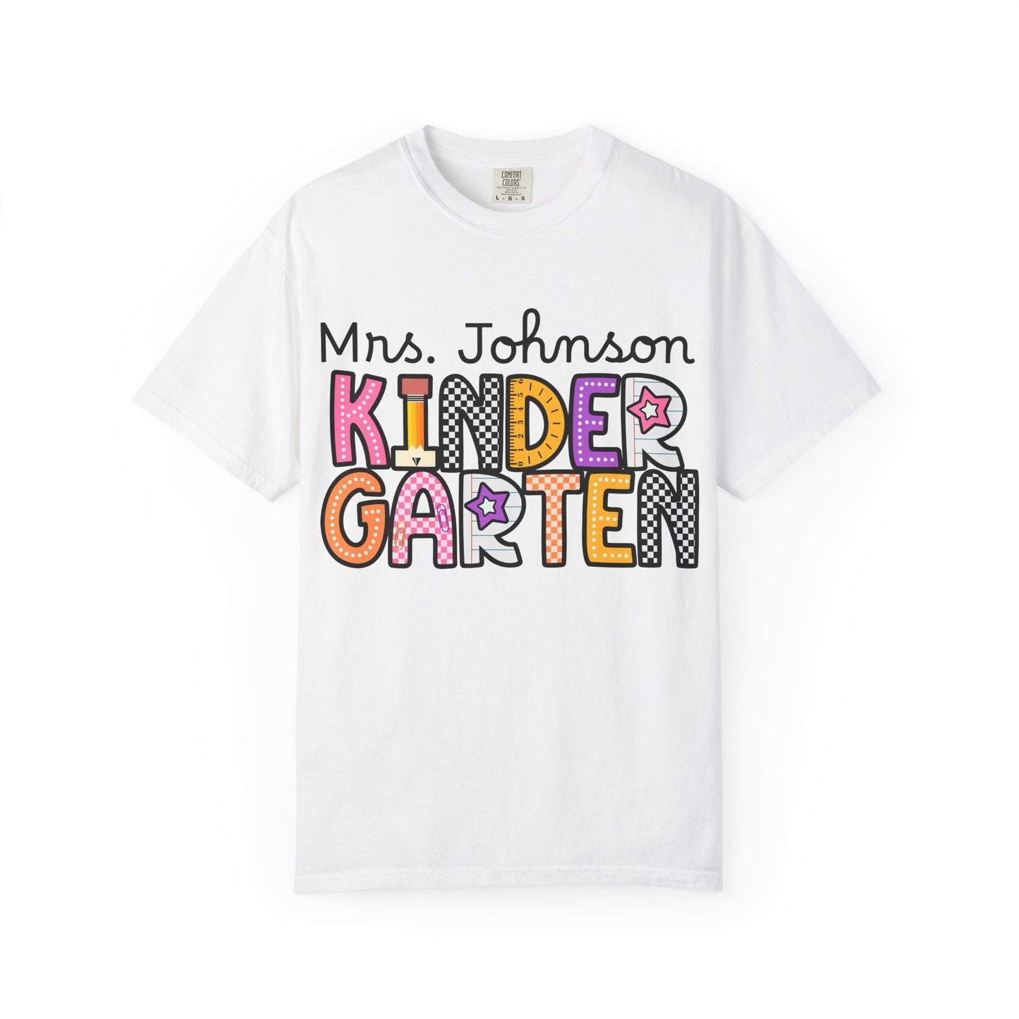 Personalized Kindergarten Teacher T-Shirt