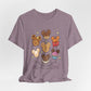 Snack Character T-Shirt — “Just Here for the Snacks” Graphic Tee