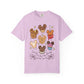 Cute Snack Character T-Shirt — “Just Here for the Snacks” Graphic Tee