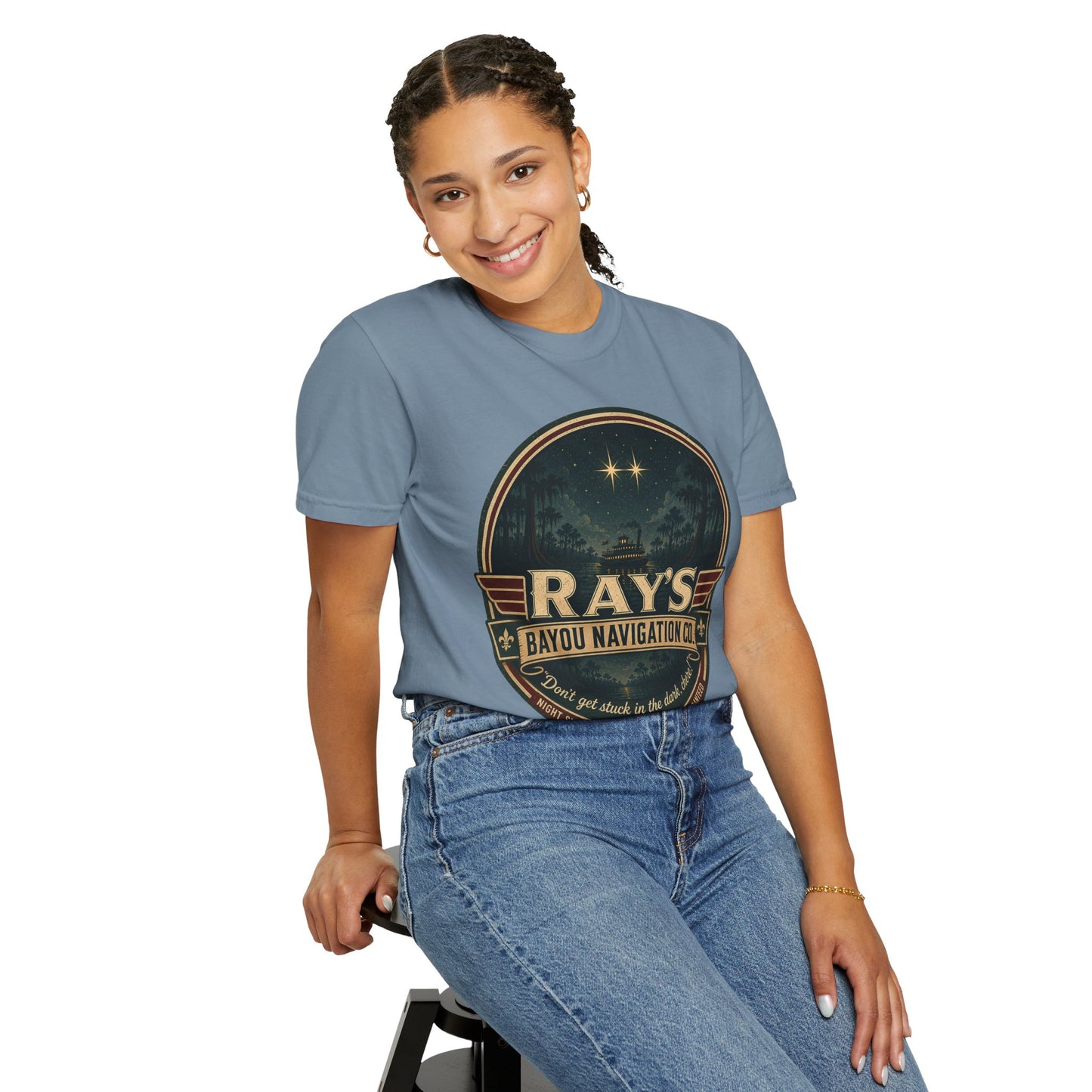 Ray’s Bayou Navigation Co. T-Shirt — Vintage Cajun Bayou Graphic Tee