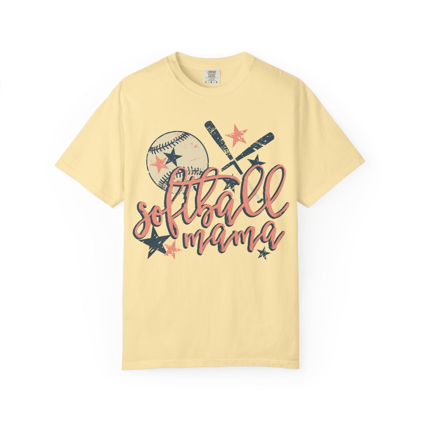 Softball Mom Vintage T-Shirt, Relaxed Fit Shirt, Casual Wear, Gift for Friends, Comfy Everyday Tee