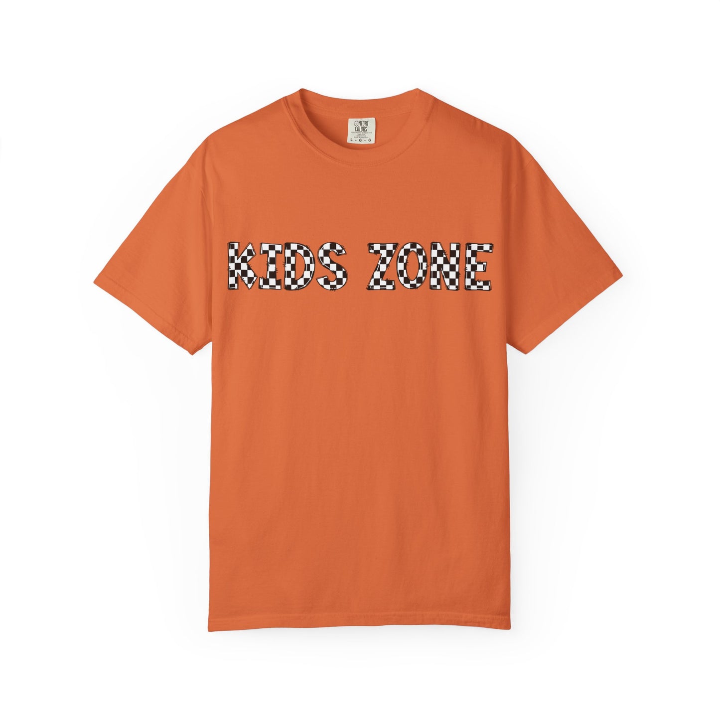 Kids Zone Daycare T-Shirt - Checkered Print
