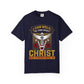 Welding Christian T-Shirt — "I Can Weld All Things Through Christ" Faith Mechanic Tee