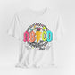 Retro ABCD Rock Tour Teacher Tee