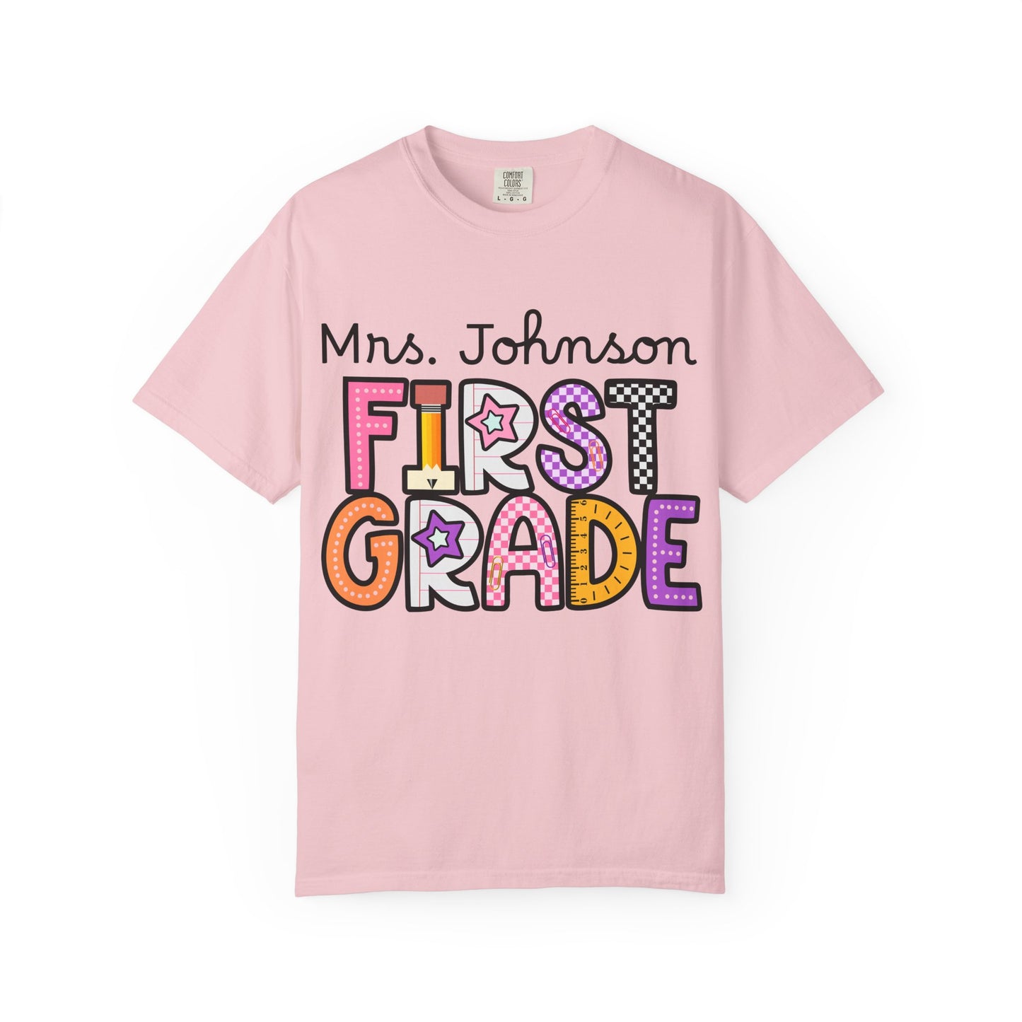 Personalized First Grade Teacher T-Shirt