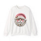 Knit Santa Christmas Crewneck Sweatshirt