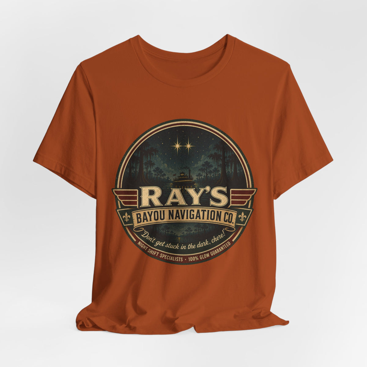 Ray’s Bayou Navigation Co. T-Shirt — Vintage Adventure Bayou Tee