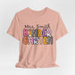 Personalized Colorful Kindergarten Teacher Graphic Tee