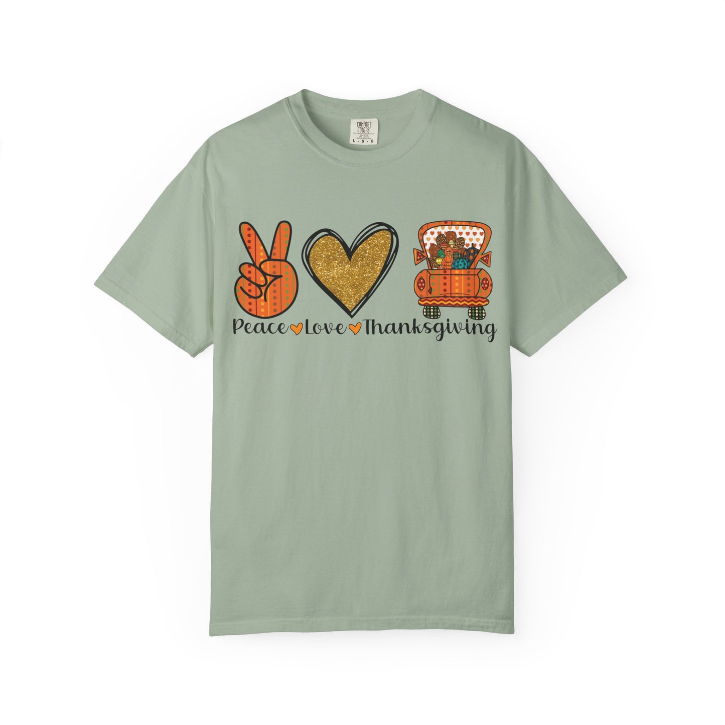 Peace, Love, Thanksgiving Graphic Tee