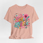 Groovy School Nurse Graphic Tee