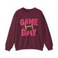 Game Day Football Yarn Crewneck Sweatshirt