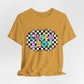 Lunch Lady T-Shirt — Retro Checkerboard Graphic Tee for School Staff & Cafeteria Heroes