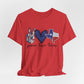 Peace Love Texas State Pride Graphic Tee