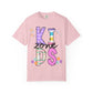 Kids Zone Daycare Comfort Colors Tee - Spring Pastels Stacked