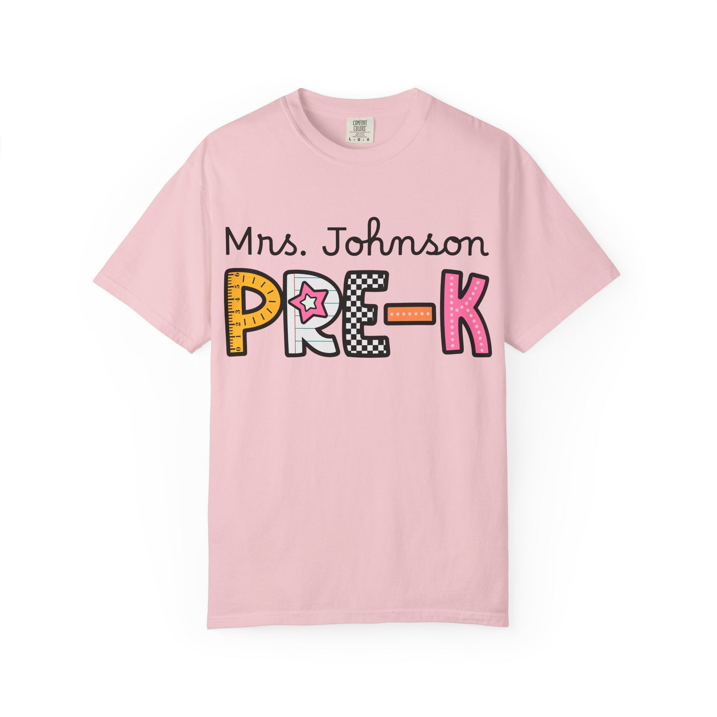 Personalized Pre-K Teacher T-Shirt