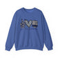 Peace Love Back the Blue Crewneck Sweatshirt
