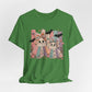 Quilted Cute Ghost Sisters Halloween T-Shirt