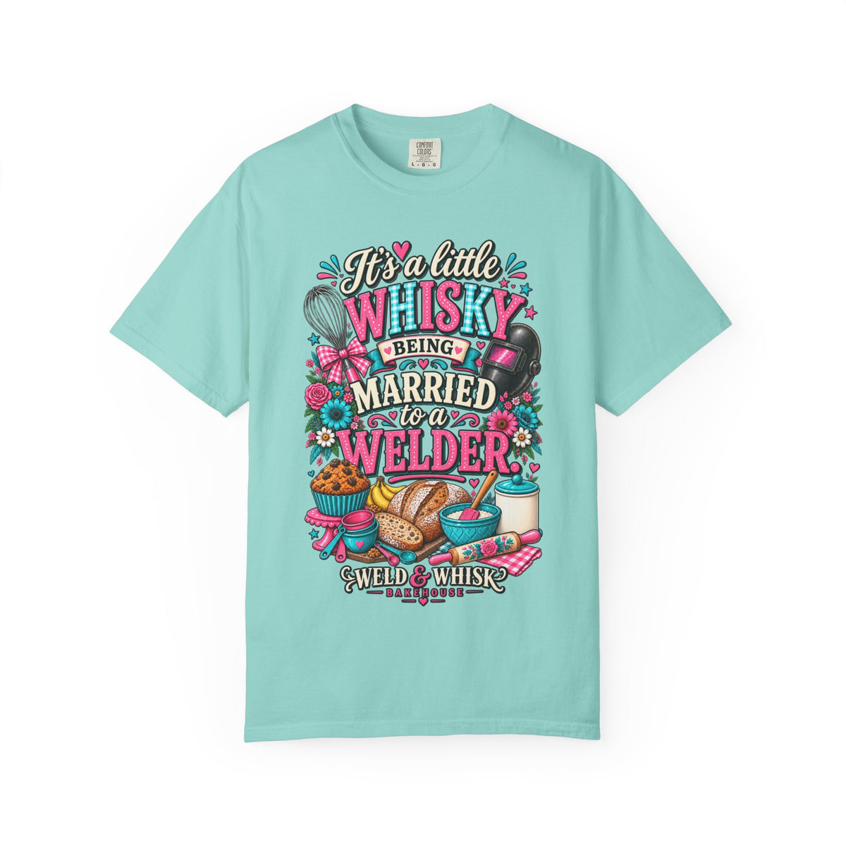 It's a Little Whisky Being Married to a Welder T-Shirt — Funny Welder Wife Gift