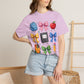 Back-to-School Cute School Supplies Doodles Graphic Tee